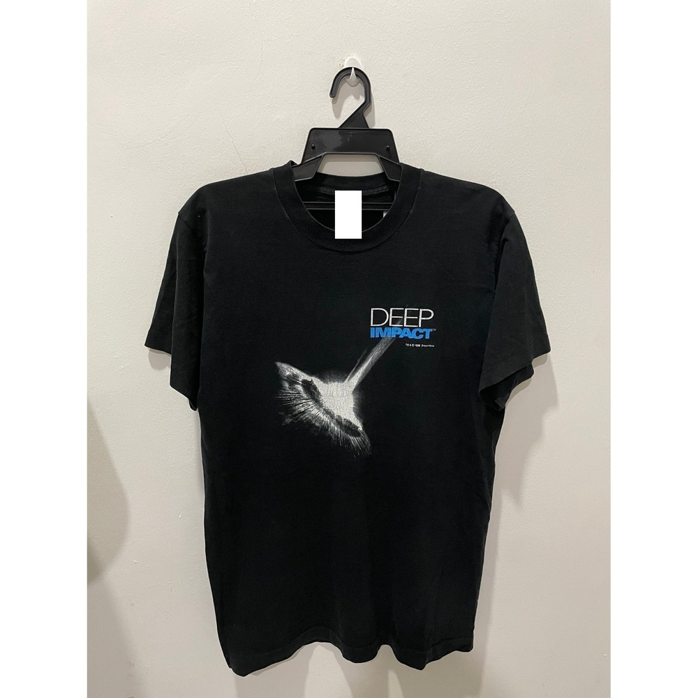 90’s Deep Impact Earth Comet Collision Morgan Freeman Movie Tee